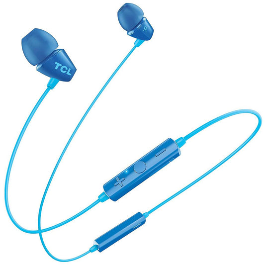 TCL SOCL100BT Wireless In-Ear Bluetooth Headphones with Mic - Ocean Blue Portable Audio - Headphones TCL - Simple Cell Bulk Wholesale Pricing - USA Seller