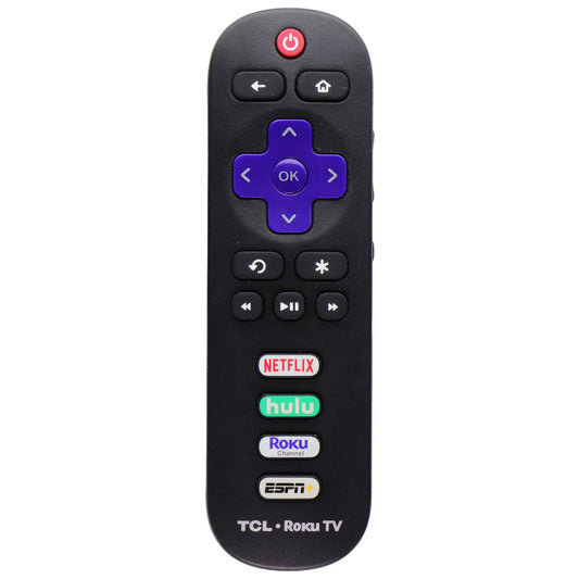 TCL Remote Control (GZL-P17019) with Netflix/ESPN/Hulu Keys - Black TV, Video & Audio Accessories - Remote Controls TCL    - Simple Cell Bulk Wholesale Pricing - USA Seller