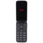 TCL Flip 2 (2.8-in) Flip Phone (Tracfone Only) - Black / 16GB Cell Phones & Smartphones TCL - Simple Cell Bulk Wholesale Pricing - USA Seller