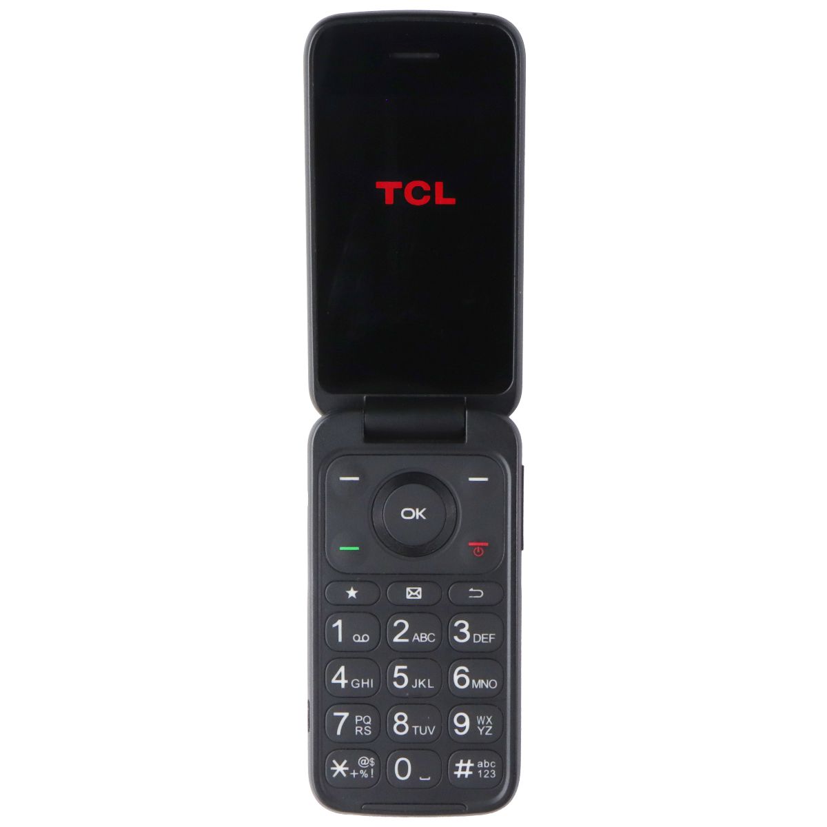 TCL Flip 2 (2.8-in) Flip Phone (Tracfone Only) - Black / 16GB Cell Phones & Smartphones TCL - Simple Cell Bulk Wholesale Pricing - USA Seller
