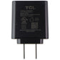 TCL Travel Charger USB-A Wall Adapter (618045) 5V/1A - Black Parts & Accessories - Chargers & Cradles TCL - Simple Cell Bulk Wholesale Pricing - USA Seller