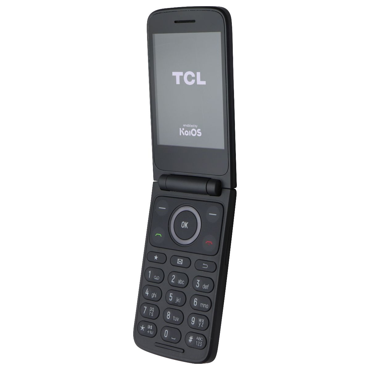 TCL Flip3 Flip Phone (T435S) Verizon Only - 16GB / Stone Gray Cell Phones & Smartphones TCL - Simple Cell Bulk Wholesale Pricing - USA Seller