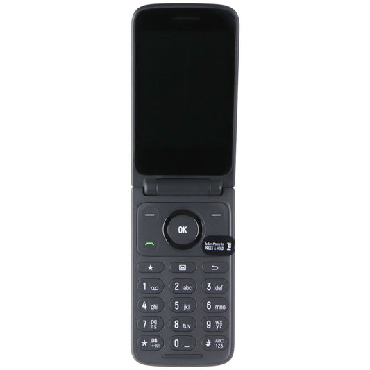 TCL Flip3 Flip Phone (TCL-435S) Verizon Locked - 16GB / Stone Gray Cell Phones & Smartphones TCL - Simple Cell Bulk Wholesale Pricing - USA Seller