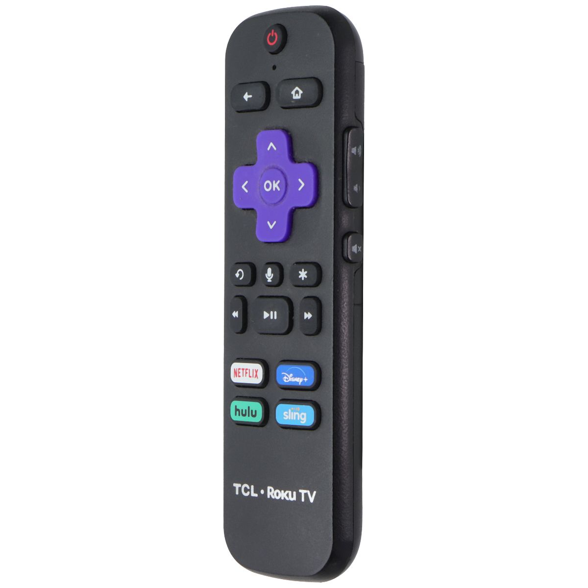 Tlc Ruko Remote TCL Roku TV Remote w/ Voice Search w/ Netflix/Disney+/Hulu/Sling Hot K ...