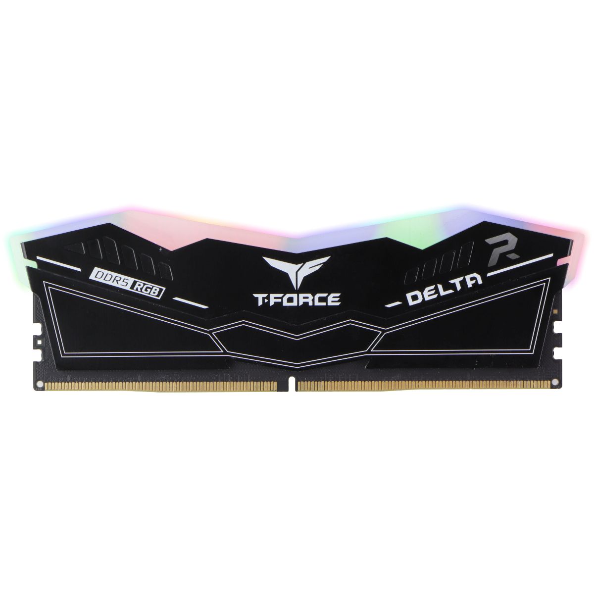 TeamGroup T-Force Delta RGB (16GB) DDR5-6000 RAM 1Rx8 FF3D516G6000HC38ABK - 1-PK Computer Parts - Memory (RAM) TeamGroup    - Simple Cell Bulk Wholesale Pricing - USA Seller