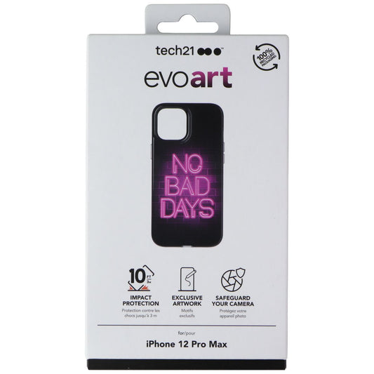 Tech21 Evo Art Series Case for Apple iPhone 12 Pro Max - No Bad Days Cell Phone - Cases, Covers & Skins Tech21 - Simple Cell Bulk Wholesale Pricing - USA Seller