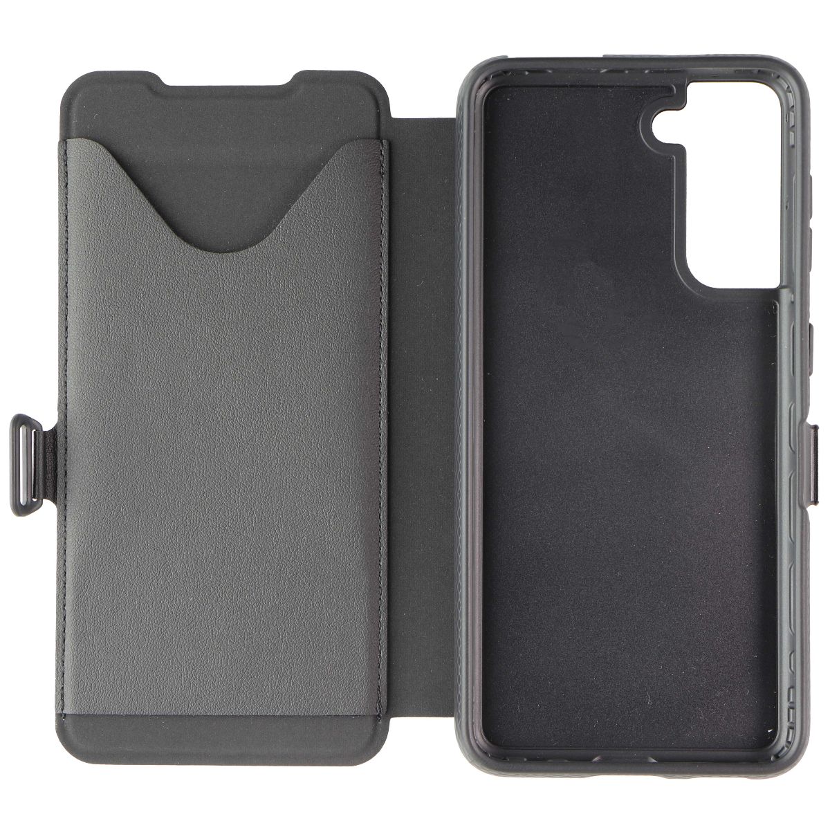 Tech21 EvoWallet Series Case for Samsung Galaxy S21 5G - Black Cell Phone - Cases, Covers & Skins Tech21 - Simple Cell Bulk Wholesale Pricing - USA Seller
