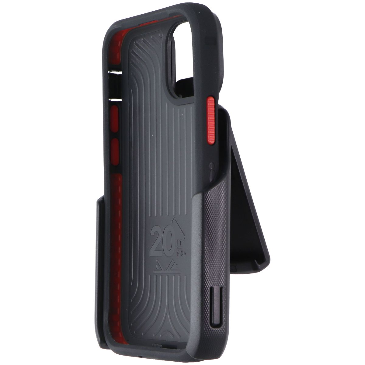 Tech21 EvoMax Series Protective Holster Case for Apple iPhone 13 Mini - Black Cell Phone - Cases, Covers & Skins Tech21 - Simple Cell Bulk Wholesale Pricing - USA Seller