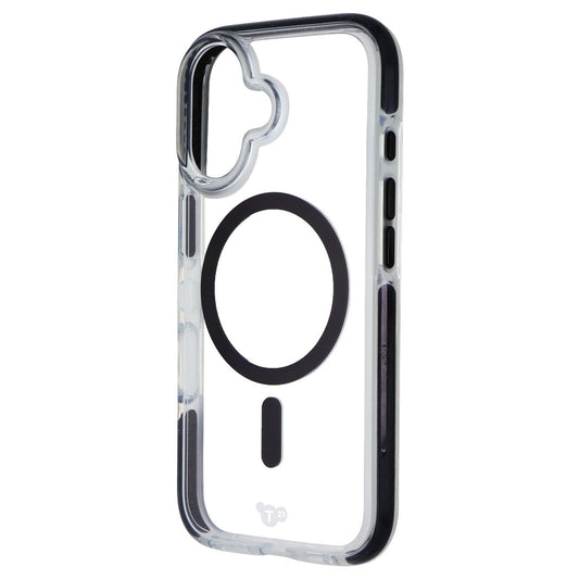 Tech21 EvoCrystal Case for MagSafe for Apple iPhone 16 - Clear/Black