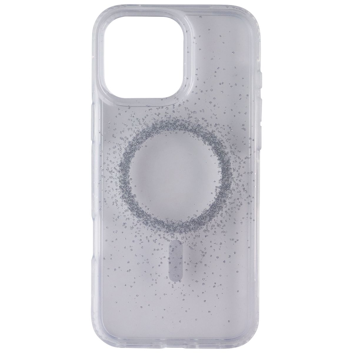 Tech21 EvoSparkle Case for MagSafe for Apple iPhone 16 Pro Max - Clear/Silver
