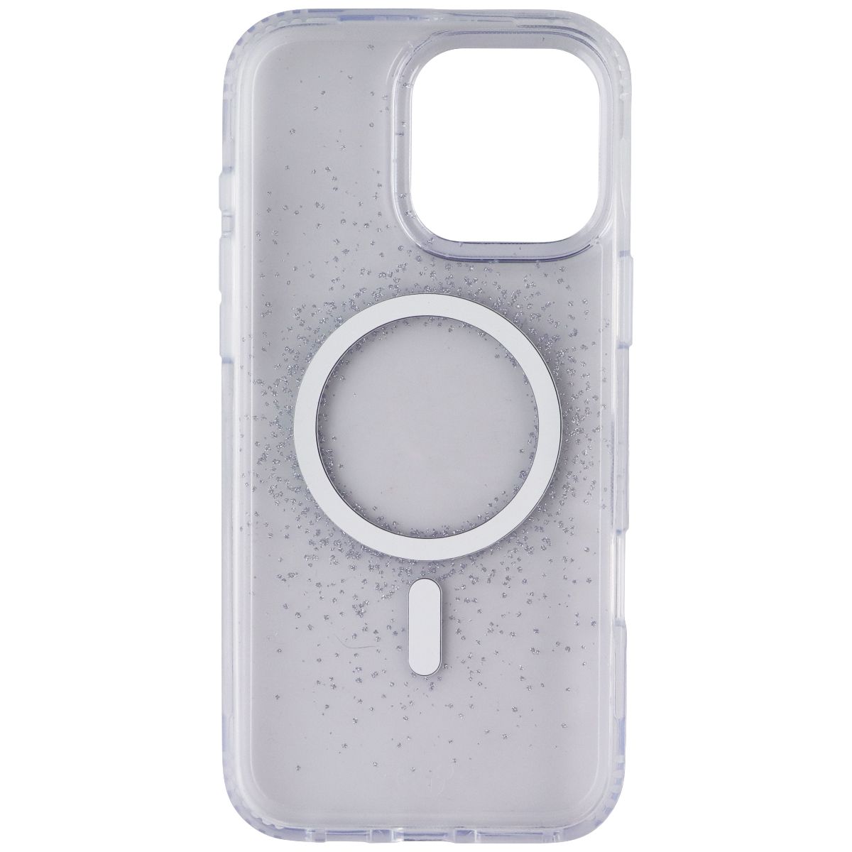 Tech21 EvoSparkle Case for MagSafe for Apple iPhone 16 Pro Max - Clear/Silver