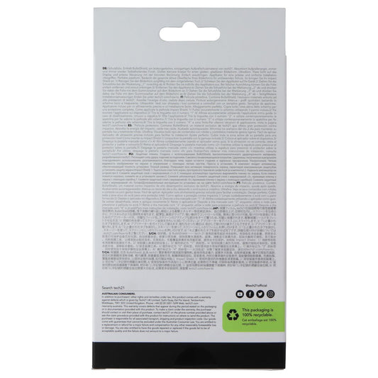 Tech21 Impact Shield Protective Film with Self-Heal for Apple iPhone 11 Pro Cell Phone - Screen Protectors Tech21 - Simple Cell Bulk Wholesale Pricing - USA Seller