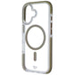 Tech21 EvoCrystal Series Case for MagSafe for Apple iPhone 16 - Clear/Gold