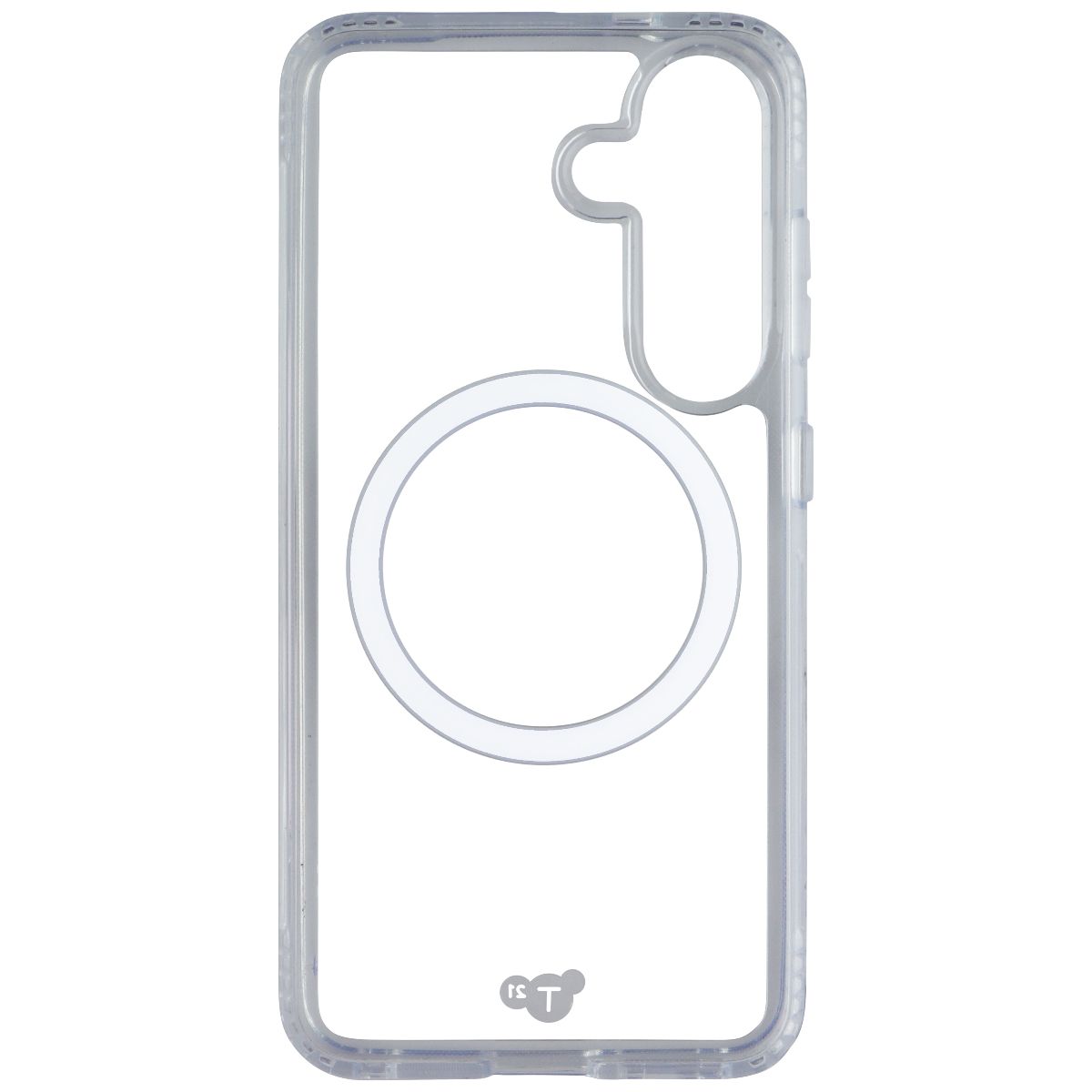 Tech21 EvoClear Series Case with Magnets for Samsung Galaxy S25 - Clear Cell Phone - Cases, Covers & Skins Tech21 - Simple Cell Bulk Wholesale Pricing - USA Seller