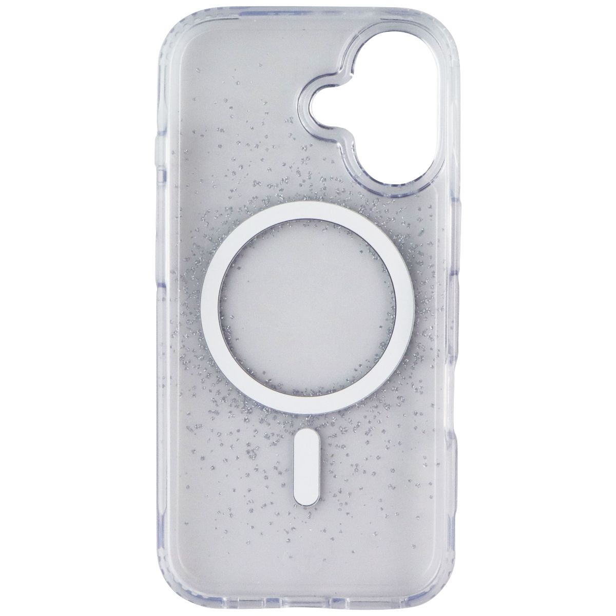 Tech21 Evo Sparkle Case for MagSafe for Apple iPhone 16 - Focus (Clear/Silver) Cell Phone - Cases, Covers & Skins Tech21 - Simple Cell Bulk Wholesale Pricing - USA Seller