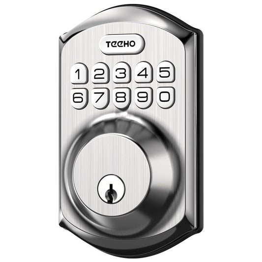TEEHO TE001 Keyless Entry Door Lock with Keypad - Satin Nickel Home Improvement - Other Home Improvement TEEHO - Simple Cell Bulk Wholesale Pricing - USA Seller