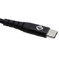 TekYa (6-Foot) Braided Cable - Power Delivery USB-C to USB-C - Black