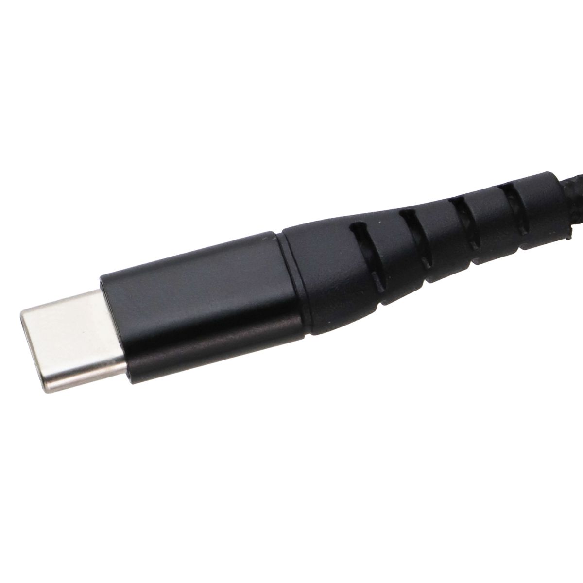 TekYa (6-Foot) Braided Cable - Power Delivery USB-C to USB-C - Black