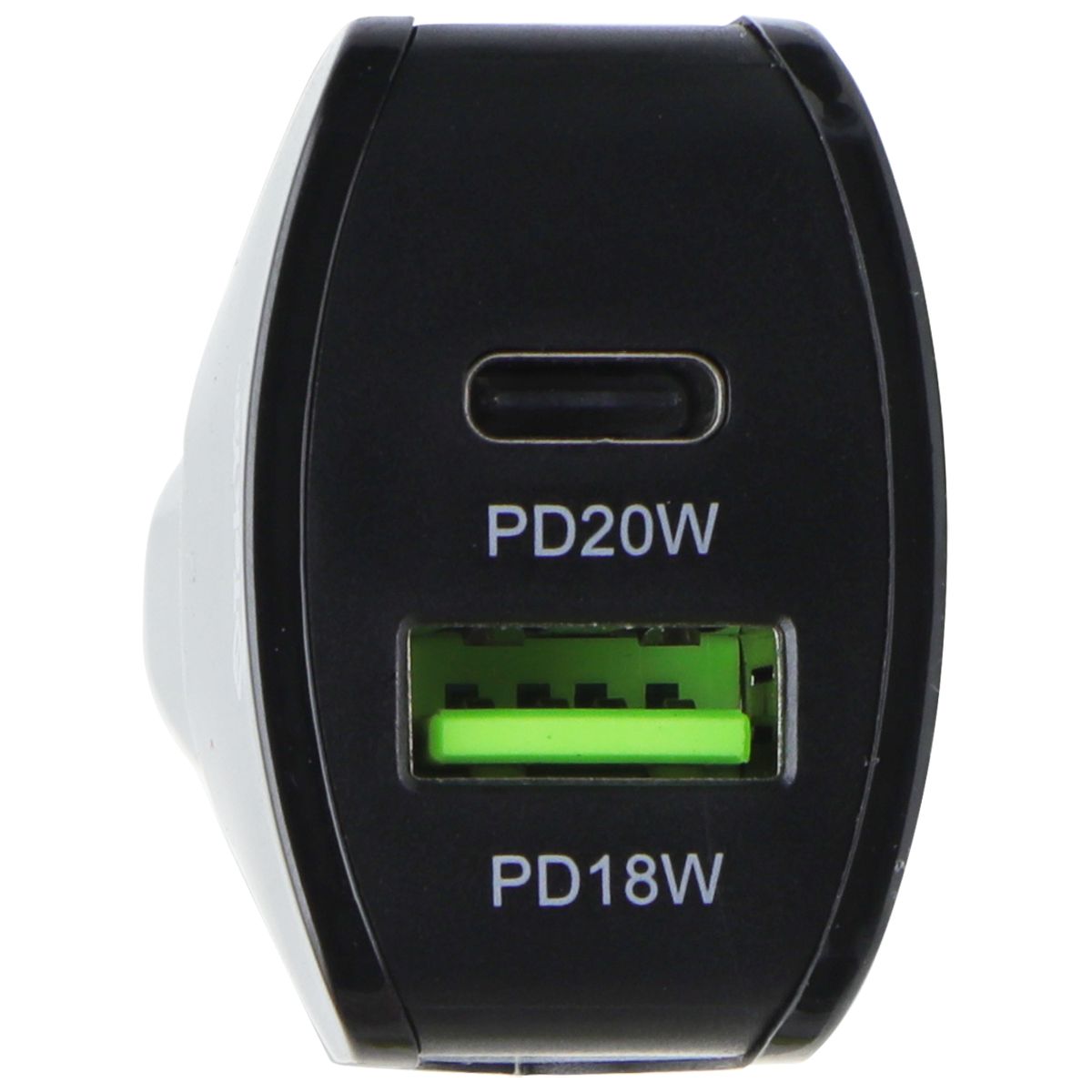 TekYa 38W Dual Port Car Charger Head with USB-C PD - Black Cell Phone - Chargers & Cradles TekYa - Simple Cell Bulk Wholesale Pricing - USA Seller