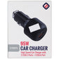 TekYa (95W) 3-Port High Speed Car Charger (2x UBS-C / 1x USB-A) - Black