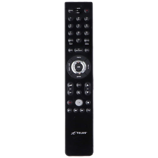 Telus (LR03) Remote Control for Optik TV and Set-Top Boxes - Black/Silver TV, Video & Audio Accessories - Remote Controls Telus - Simple Cell Bulk Wholesale Pricing - USA Seller