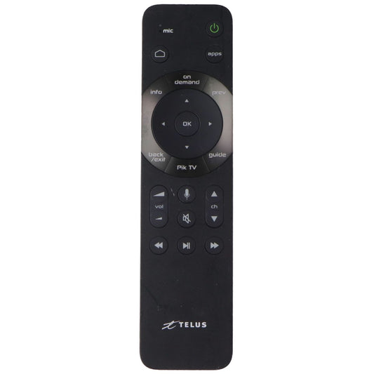 Telus (2790B) Remote Control with Voice Control - Black TV, Video & Audio Accessories - Remote Controls Telus - Simple Cell Bulk Wholesale Pricing - USA Seller