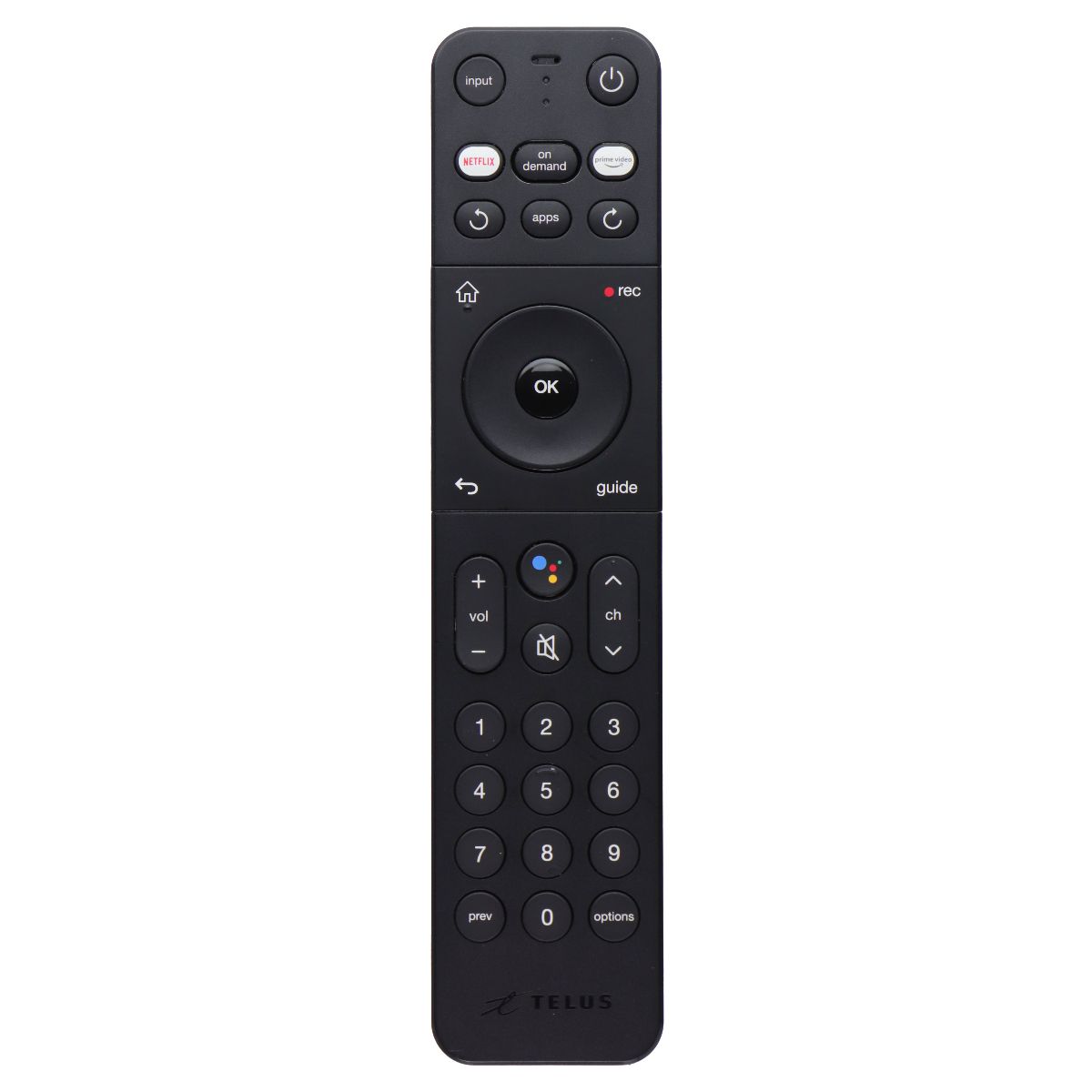 Telus Smart Remote Control (RB21T) for Select TVs - Black TV, Video & Audio Accessories - Remote Controls Telus - Simple Cell Bulk Wholesale Pricing - USA Seller