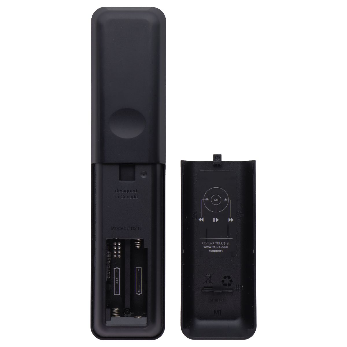 Telus Smart Remote Control (RB21T) for Select TVs - Black TV, Video & Audio Accessories - Remote Controls Telus - Simple Cell Bulk Wholesale Pricing - USA Seller