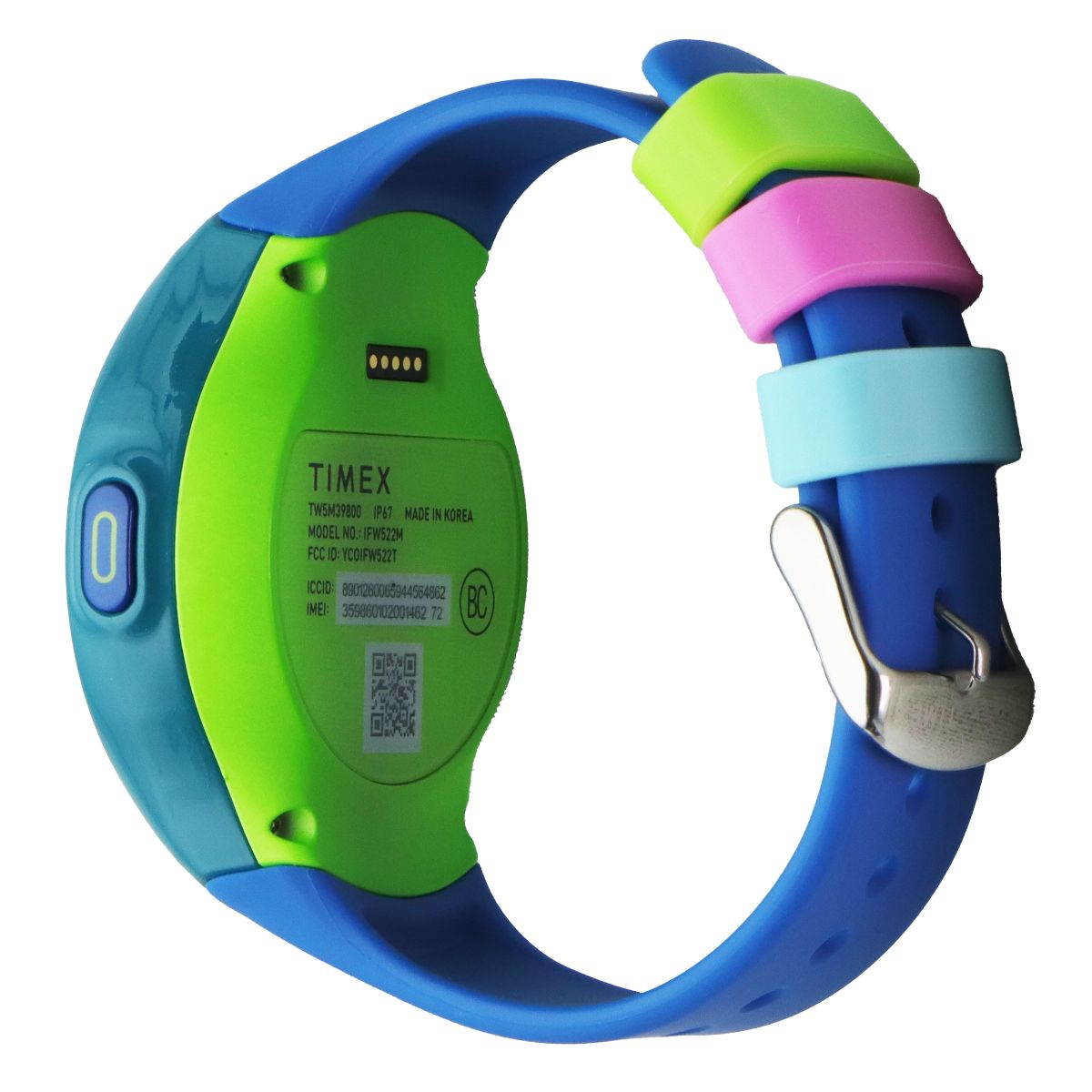 Timex Family Connect 4G Fitness Watch (IFW522) Metro-PCS Only - Teal / Blue Smart Watches Timex - Simple Cell Bulk Wholesale Pricing - USA Seller