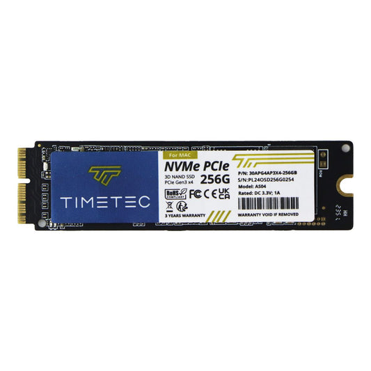 TIMETEC (256GB) NVMe PCIe Gen3 x4 3D NAND Internal Solid State Drive SSD (AS04) Digital Storage - Solid State Drives TIMETEC - Simple Cell Bulk Wholesale Pricing - USA Seller