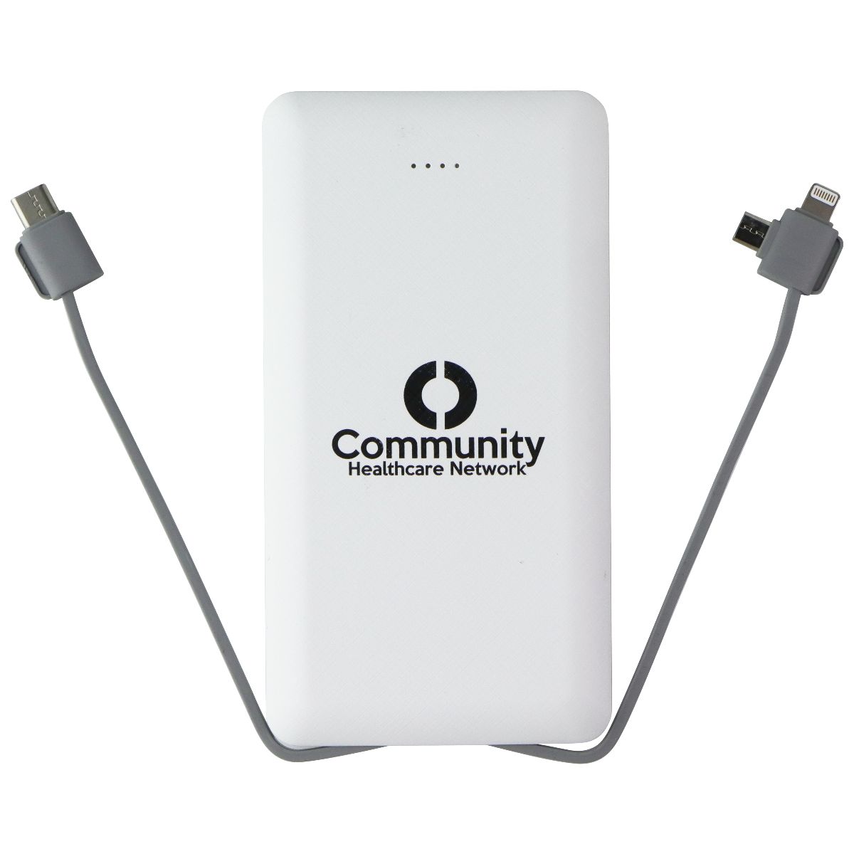 Tomax 10000mAh USB-C/Micro/Lighting 8-Pin/USB-A Power Bank - White (Customized) Cell Phone - Chargers & Cradles Tomax - Simple Cell Bulk Wholesale Pricing - USA Seller