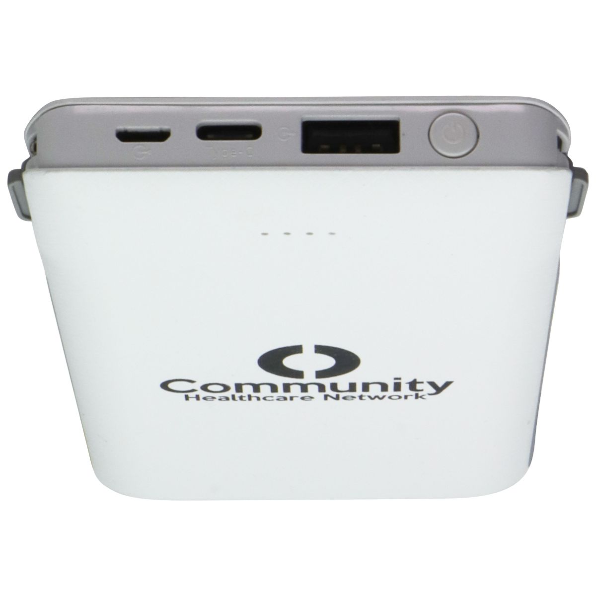 Tomax 10000mAh USB-C/Micro/Lighting 8-Pin/USB-A Power Bank - White (Customized) Cell Phone - Chargers & Cradles Tomax - Simple Cell Bulk Wholesale Pricing - USA Seller