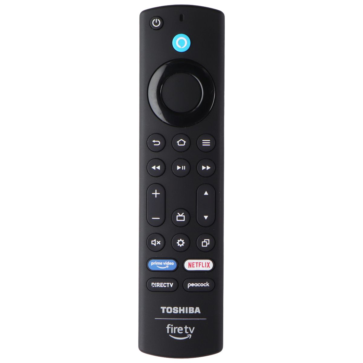 Toshiba FireTV Voice Remote (PUW-2K19-YKF478) Prime/Netflix/DirectTV/Peacock TV, Video & Audio Accessories - Remote Controls Toshiba - Simple Cell Bulk Wholesale Pricing - USA Seller