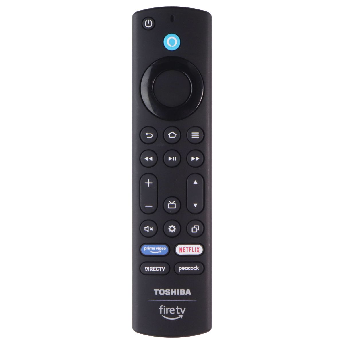 Toshiba FireTV Voice Remote (PUW-2K24-YKF478) Prime/Netflix/DirectTV/Peacock TV, Video & Audio Accessories - Remote Controls Toshiba - Simple Cell Bulk Wholesale Pricing - USA Seller