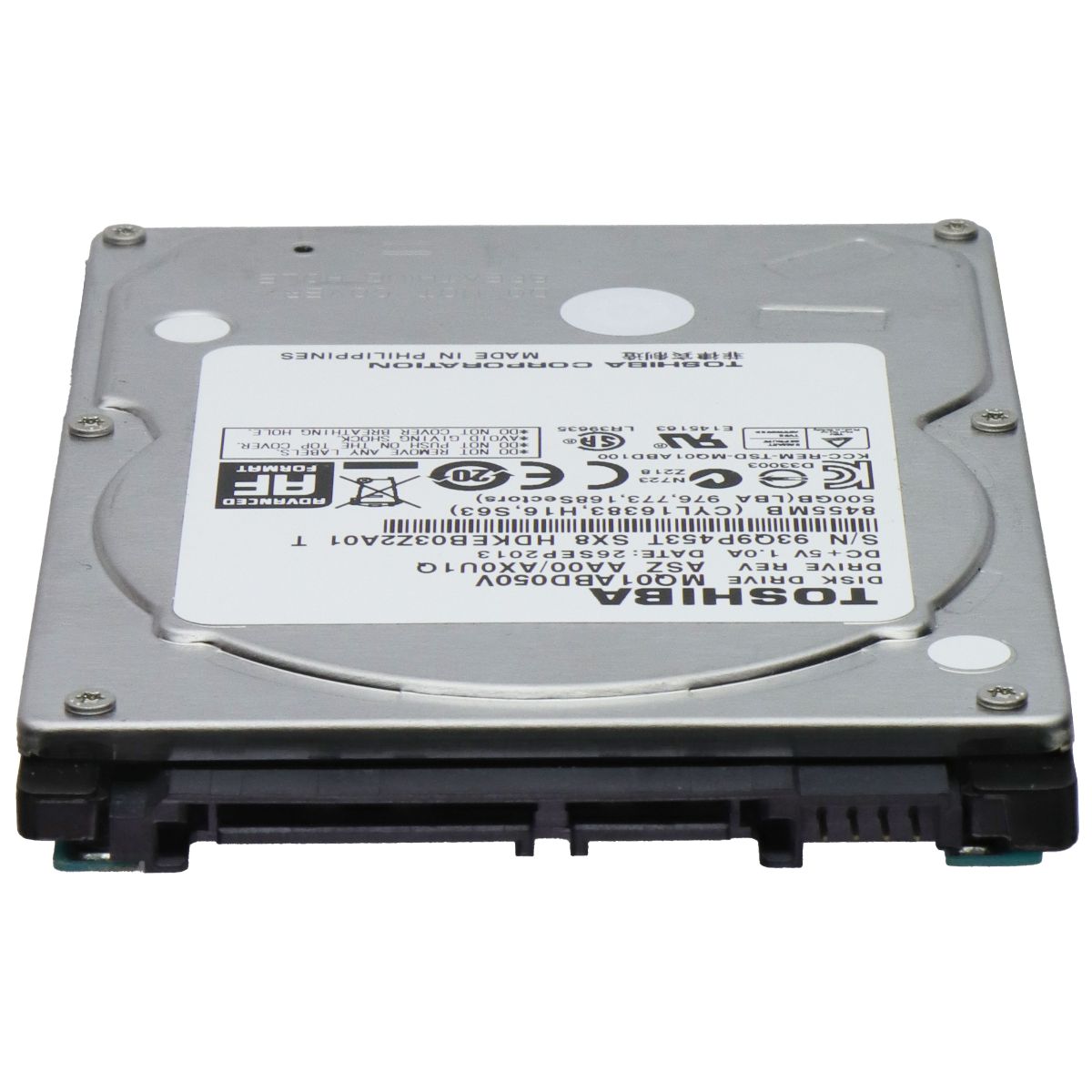 Toshiba 500GB 2.5-inch SATA II HDD (MQ01ABD050V) Digital Storage - Internal Hard Disk Drives, HDD Toshiba - Simple Cell Bulk Wholesale Pricing - USA Seller
