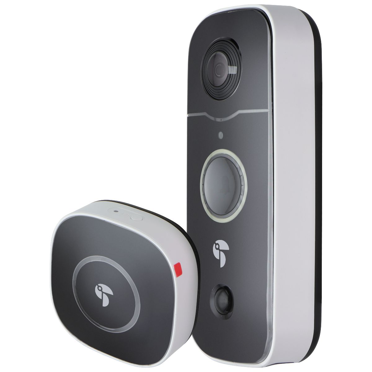 Toucan Wireless and Waterproof Live Feed Video Doorbell with Chime - White/Black Home Improvement - Other Home Improvement Toucan    - Simple Cell Bulk Wholesale Pricing - USA Seller