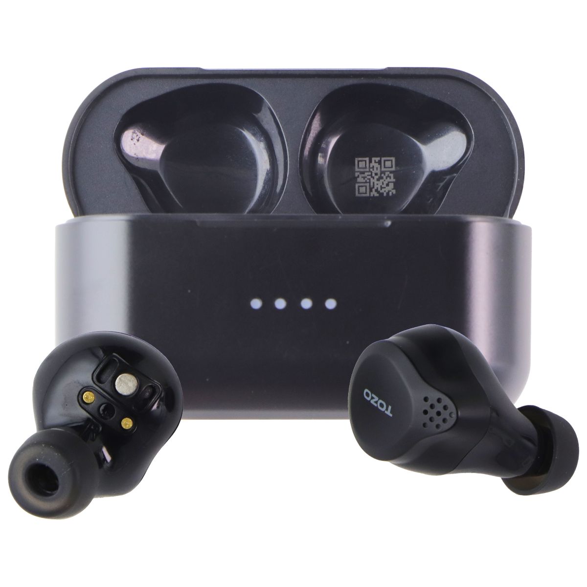 TOZO NC7 Active Noise Cancellation Wireless Bluetooth Earbuds - Black Portable Audio - Headphones TOZO - Simple Cell Bulk Wholesale Pricing - USA Seller