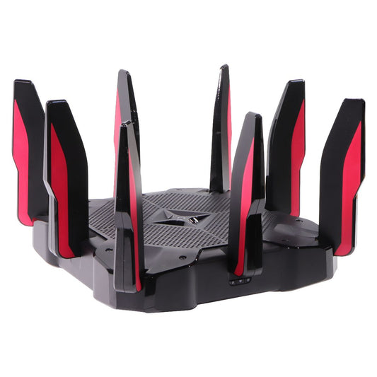TP-Link (Archer) AX11000 Tri-Band Wi-Fi 6 Router - Black/Red Networking - Wireless Wi-Fi Routers TP-LINK - Simple Cell Bulk Wholesale Pricing - USA Seller