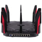 TP-Link (Archer) AX11000 Tri-Band Wi-Fi 6 Router - Black/Red Networking - Wireless Wi-Fi Routers TP-LINK - Simple Cell Bulk Wholesale Pricing - USA Seller