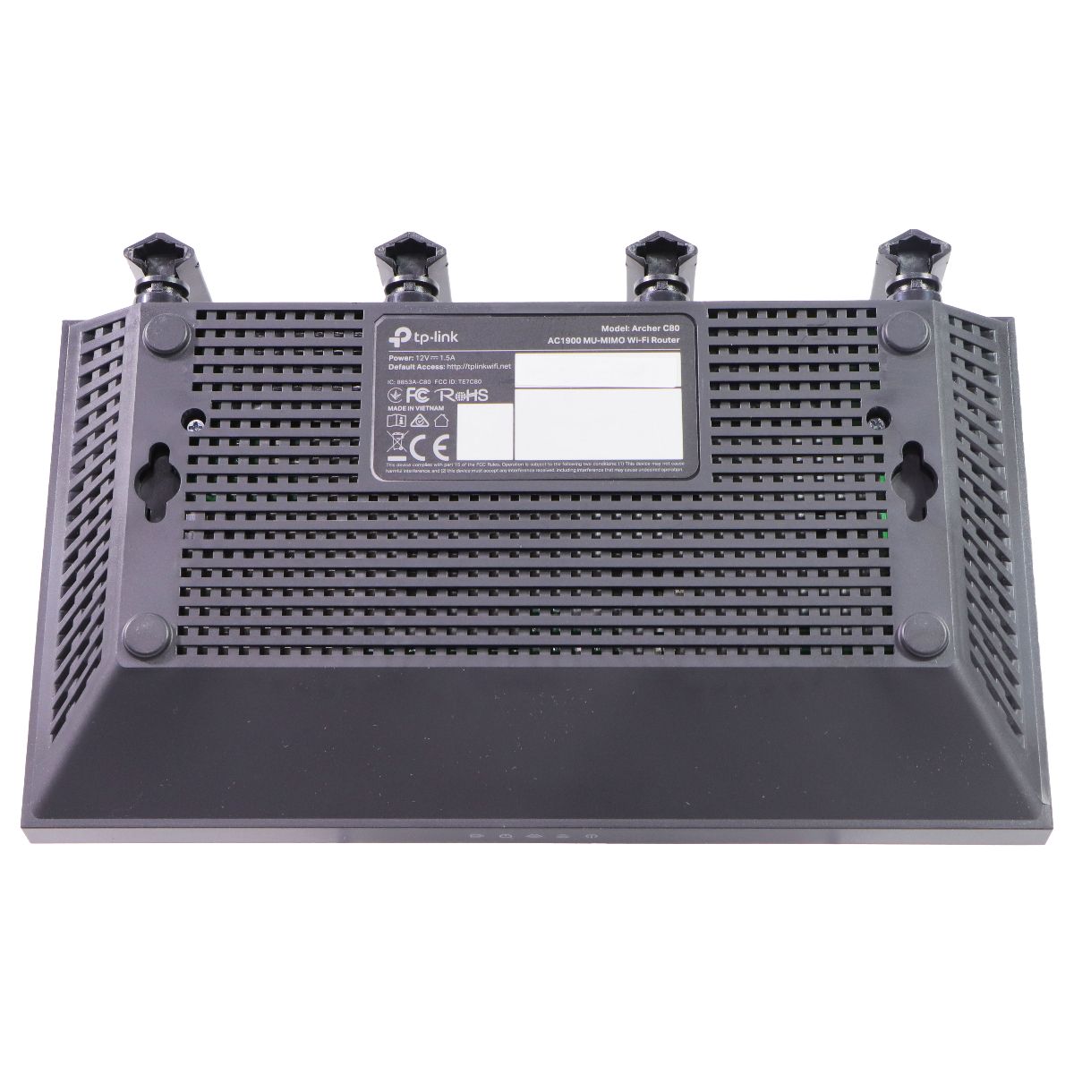 TP-Link Archer C80 AC1900 Dual Band Wi-Fi Router - Black (Archer C80) Networking - Wireless Wi-Fi Routers TP-LINK - Simple Cell Bulk Wholesale Pricing - USA Seller