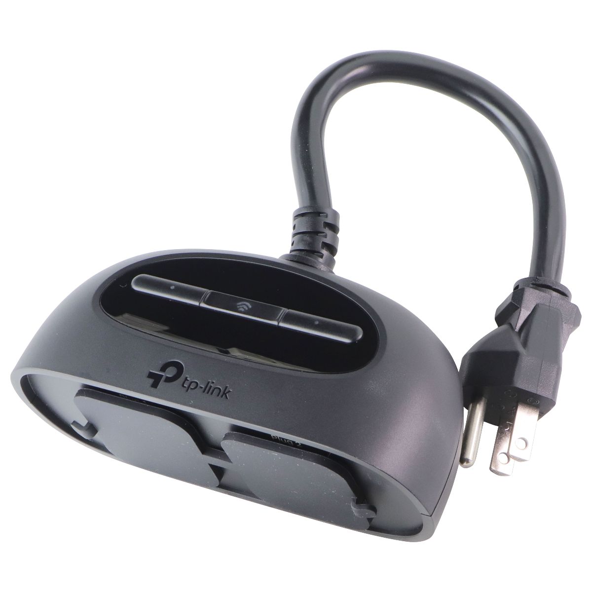 TP-Link Kasa Smart Outdoor Wi-Fi Plug with 2 Sockets (KP400) - Black Networking - USB Wi - Fi Adapters/Dongles TP-LINK - Simple Cell Bulk Wholesale Pricing - USA Seller