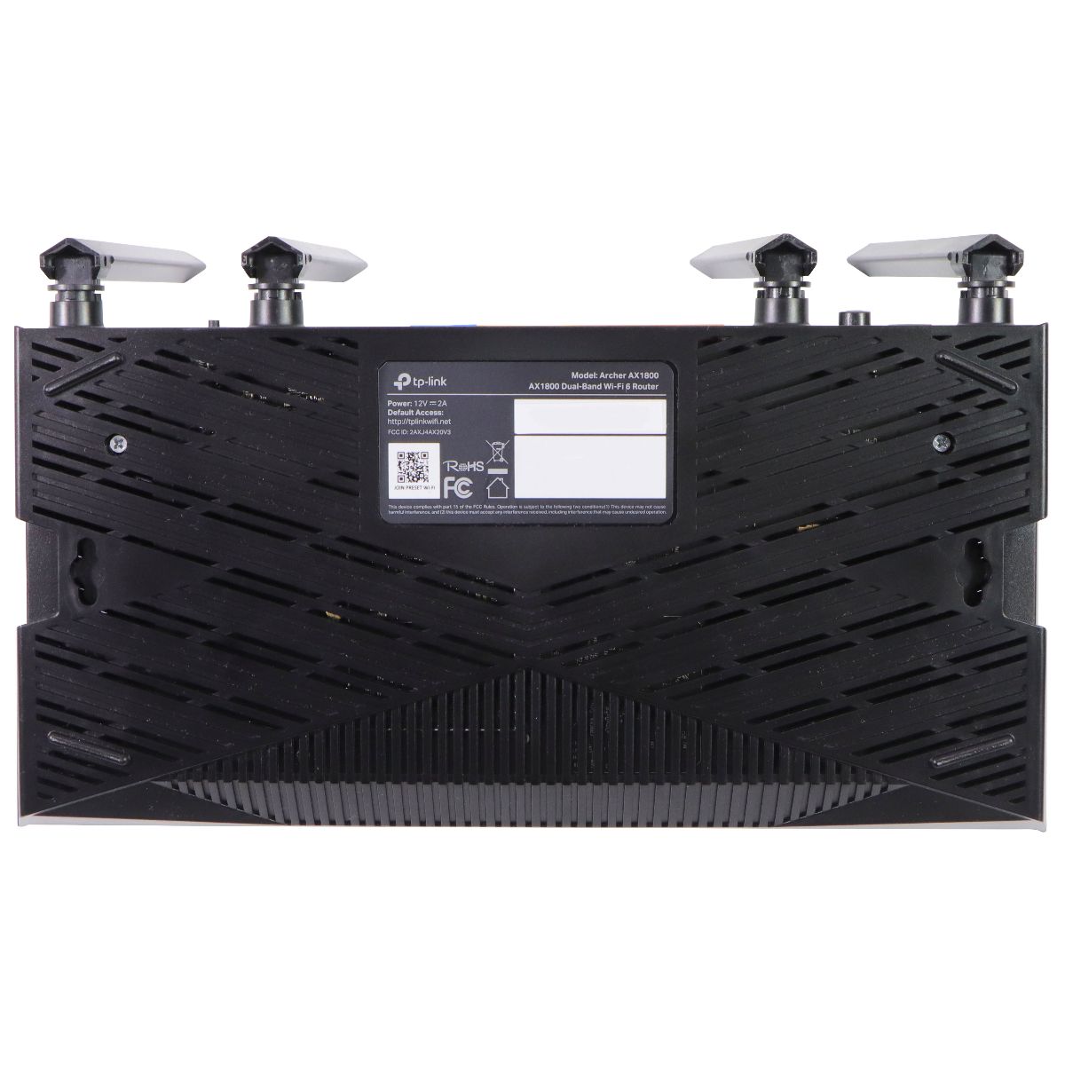 TP-Link Archer AX1800 4-Stream Dual-Band Wi-Fi 6 Gigabit Router - Black Networking - Wireless Wi-Fi Routers TP-LINK - Simple Cell Bulk Wholesale Pricing - USA Seller