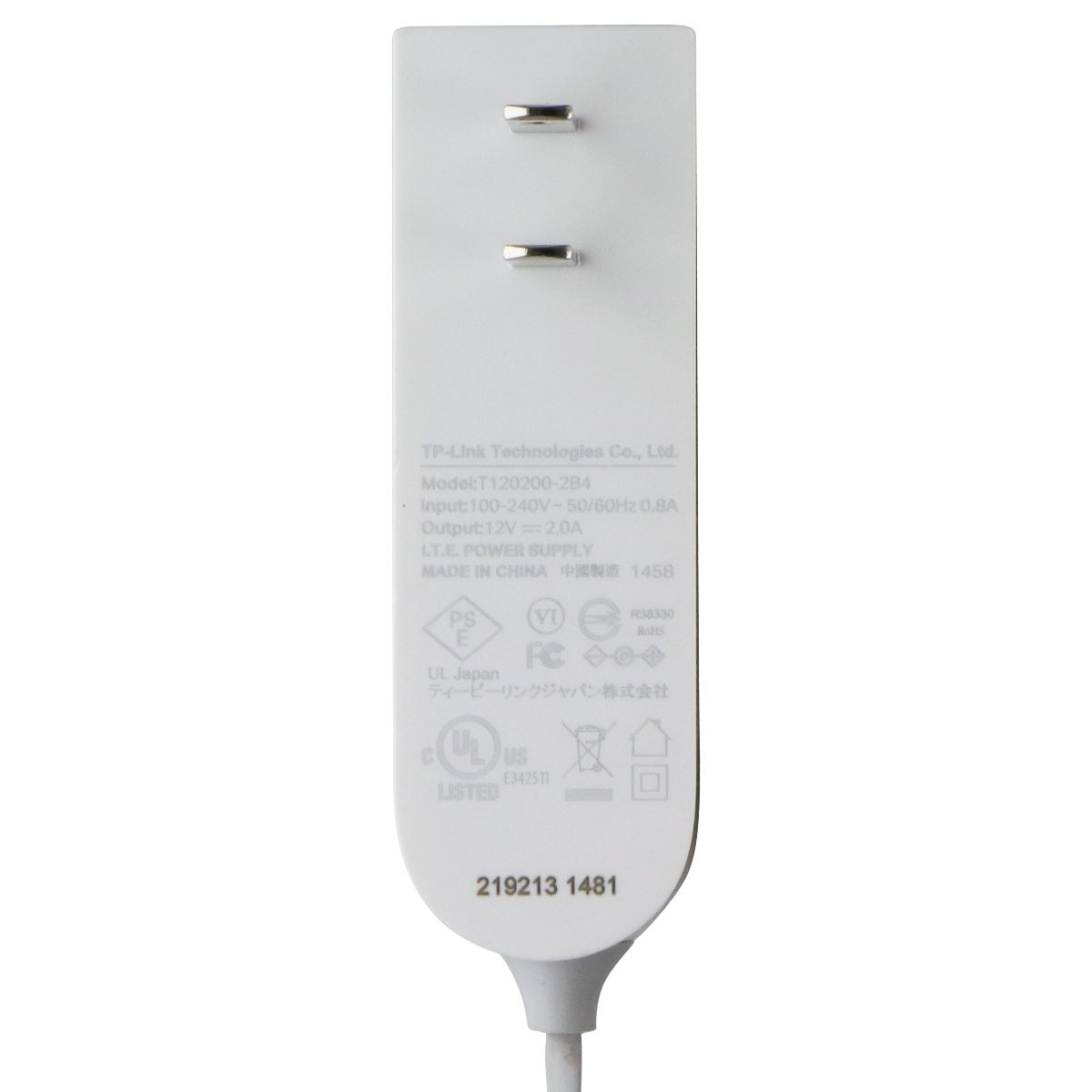 TP-Link (12V/2.0A) ITE Power Supply Wall Charger - White (T120200-2B4) Multipurpose Batteries & Power - Multipurpose AC to DC Adapters TP-LINK - Simple Cell Bulk Wholesale Pricing - USA Seller