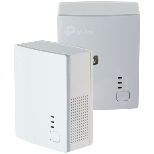 TP-LINK AV600 Powerline Ethernet Adapter Starter Kit - White (TL-PA4010 KIT) Networking - Powerline Networking TP-LINK - Simple Cell Bulk Wholesale Pricing - USA Seller