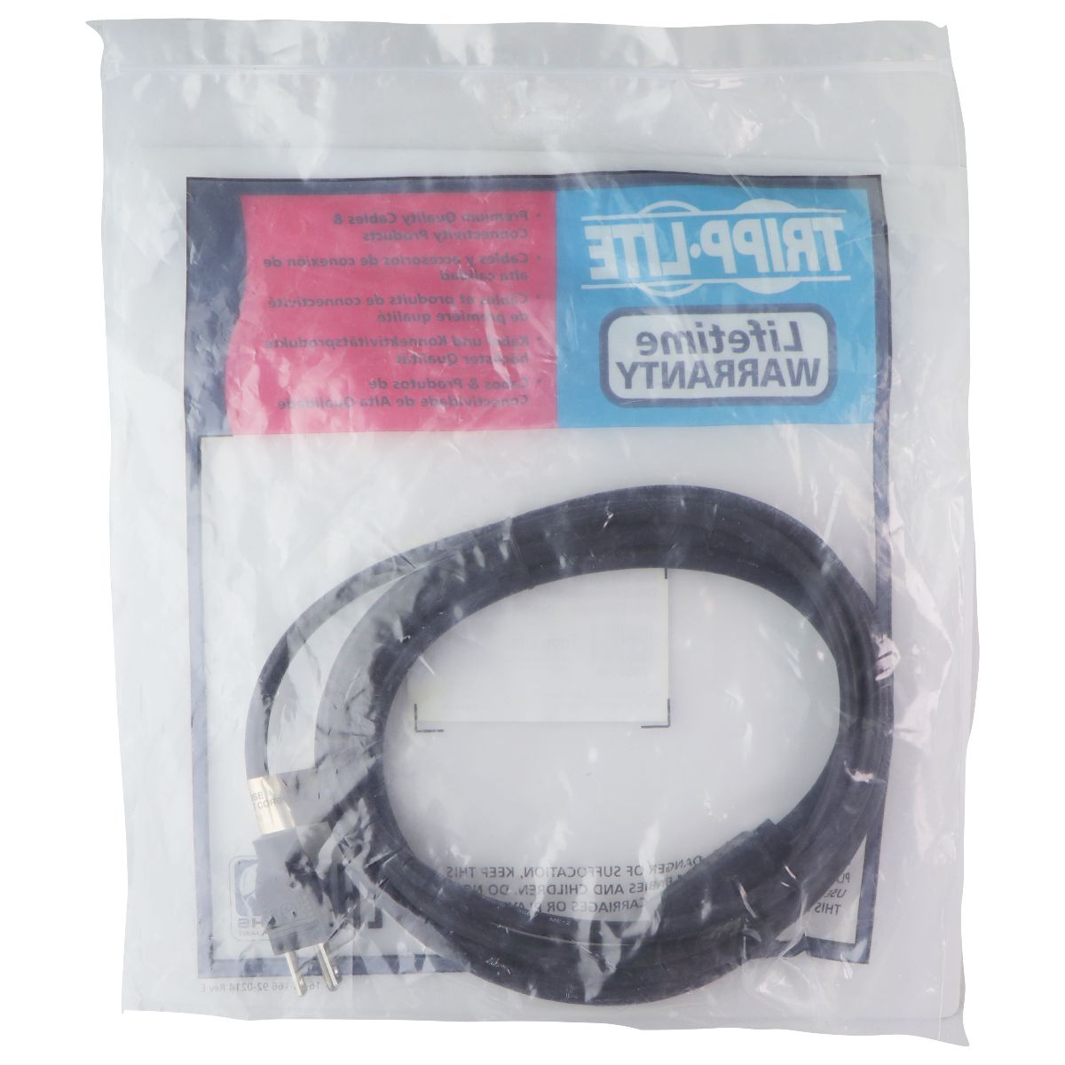 Tripp Lite Power Cord 10A/125V - NEMA 5-15P to IEC-320-C13 - 10 Foot (P006-010) Computer/Network - Power Cables & Connectors Tripp Lite - Simple Cell Bulk Wholesale Pricing - USA Seller