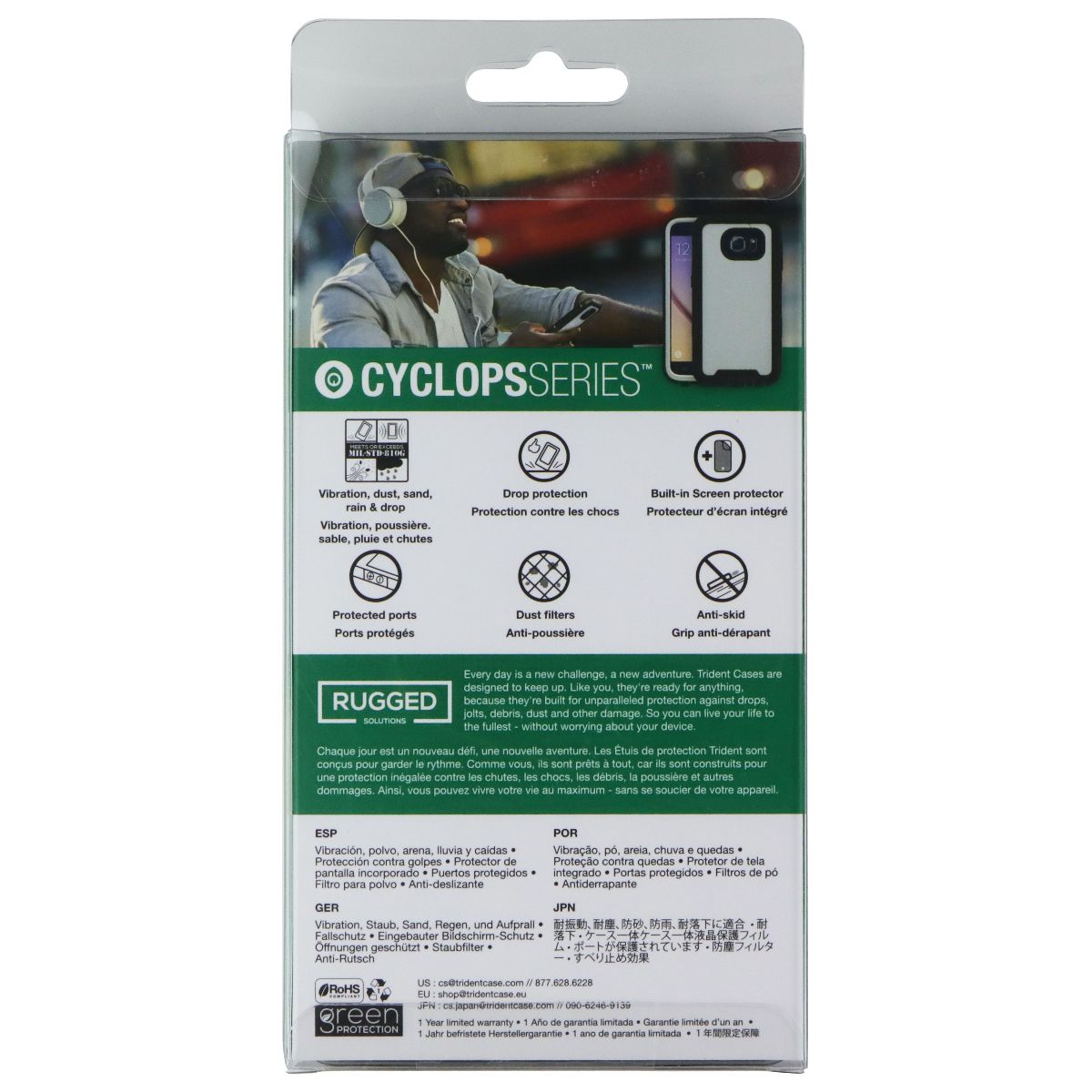 Trident Case Cyclops Series Case for Samsung Galaxy S6 - Pink / Black