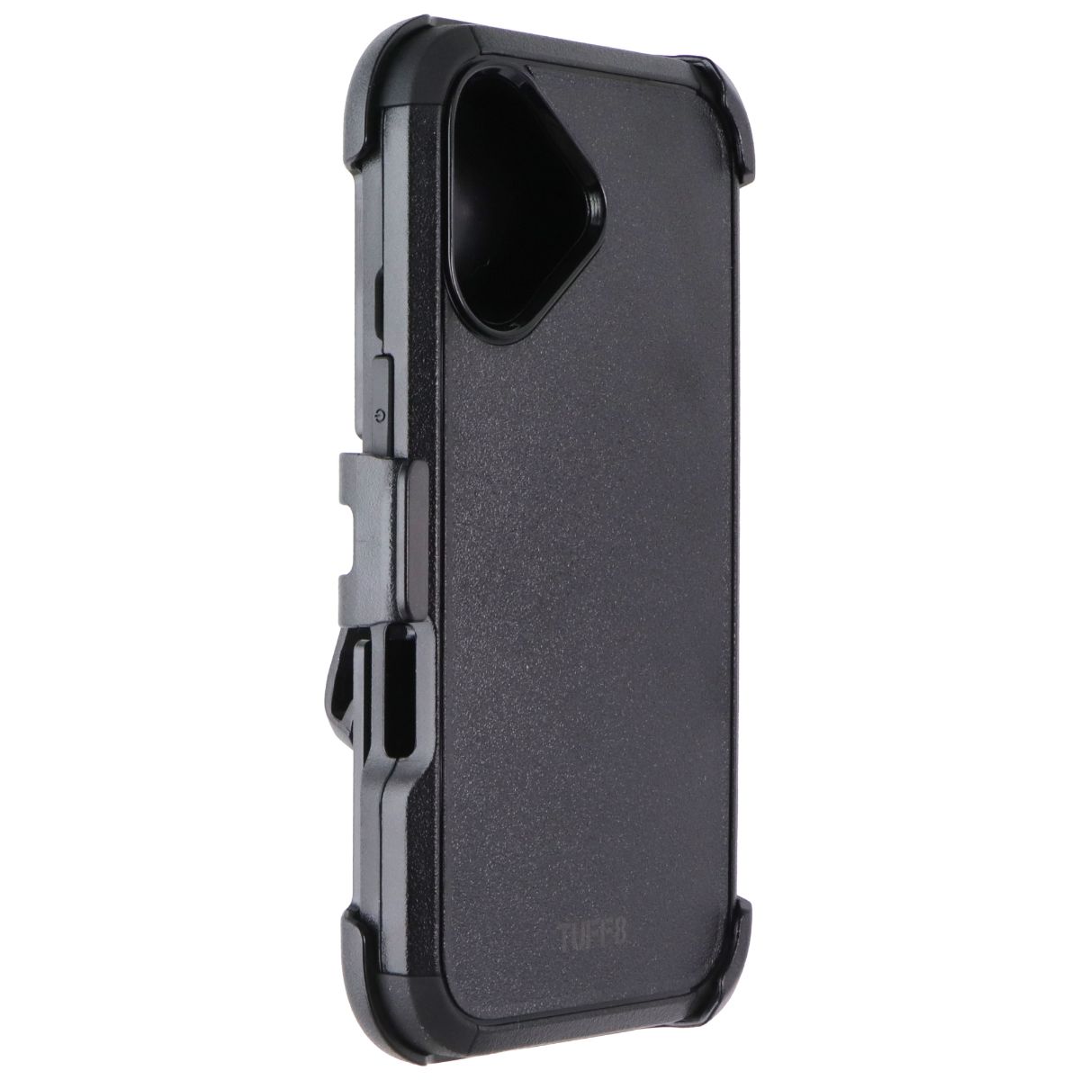 TUFF8 Impact PLUS Case with Holster for MagSafe for Apple iPhone 16 - Black