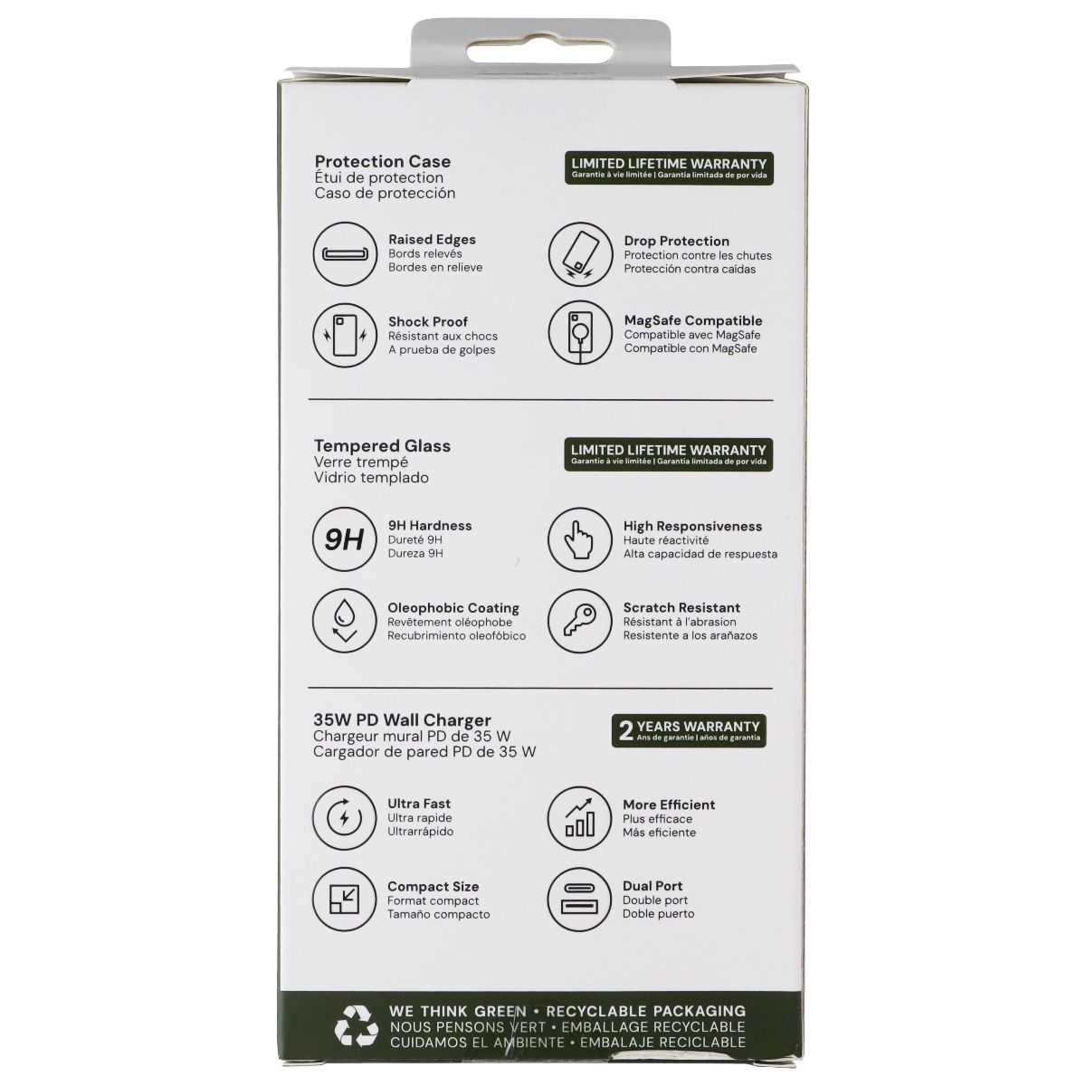 TUFF8 Starter Pack Essential Kit for Apple iPhone 17 Pro Max - Clear Case