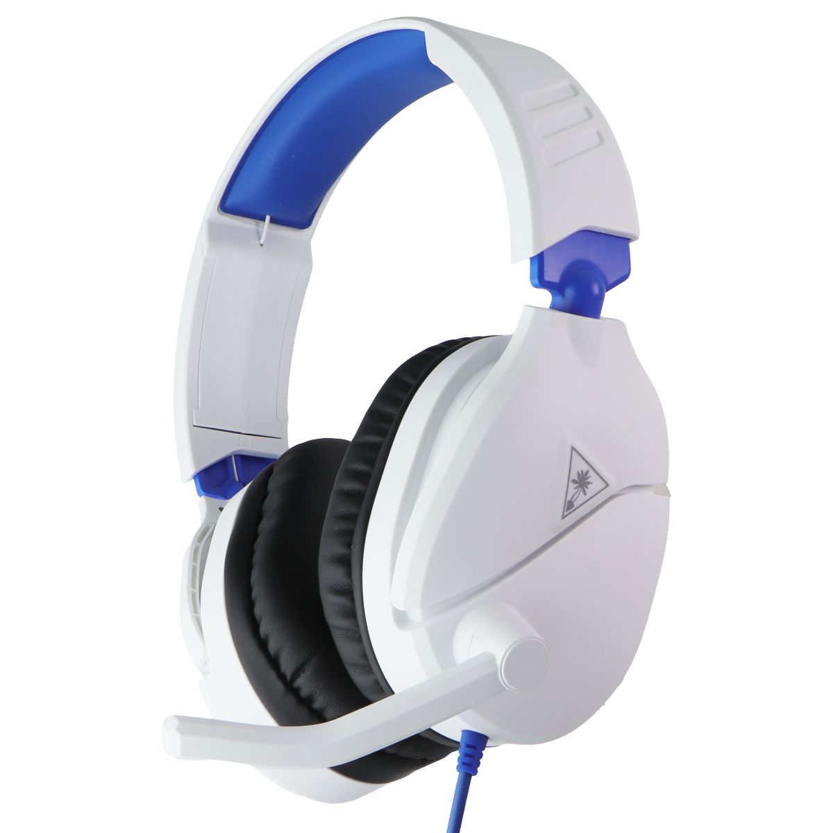 Turtle Beach Recon 70 Wired Gaming Headset for Sony PS5/PS4 - White/Blue Gaming/Console - Headsets Turtle Beach - Simple Cell Bulk Wholesale Pricing - USA Seller