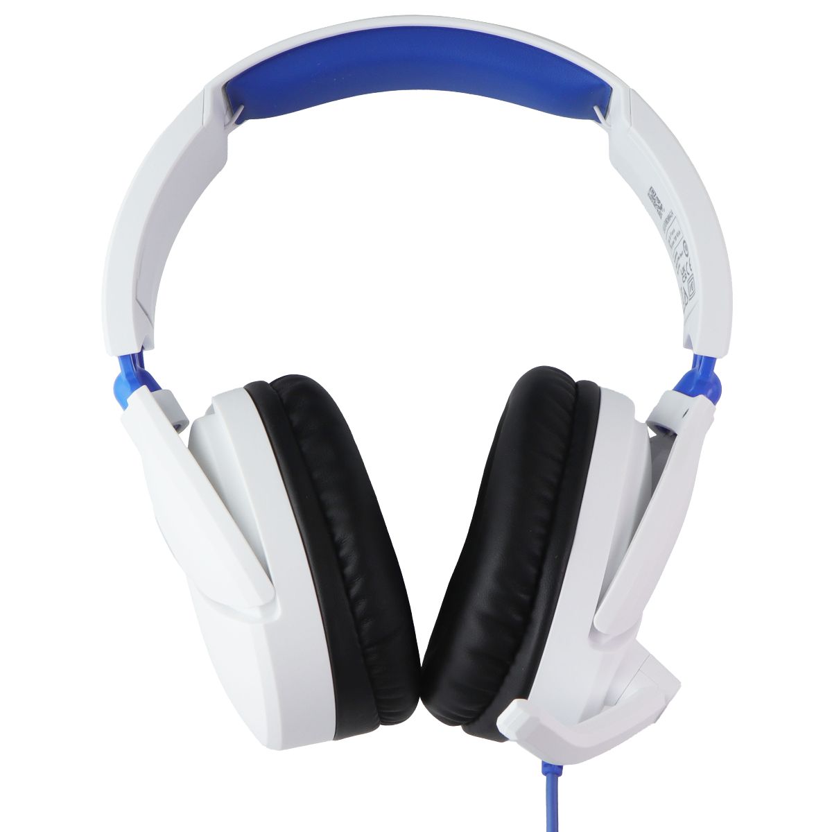 Turtle Beach Recon 70 Wired Gaming Headset for Sony PS5/PS4 - White/Blue Gaming/Console - Headsets Turtle Beach - Simple Cell Bulk Wholesale Pricing - USA Seller